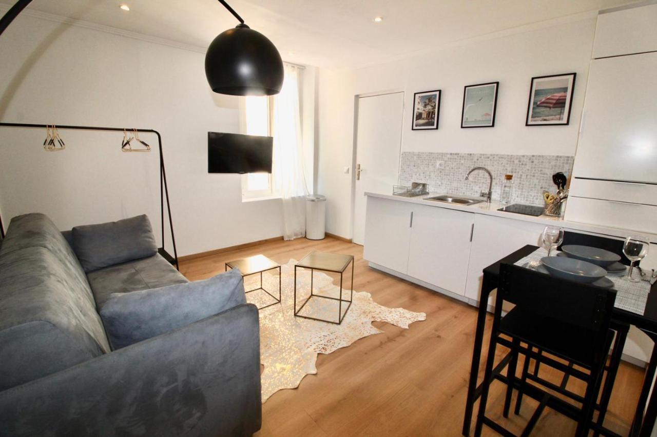 Lovely Renovated Studio Golden Square Pedestrian ニース エクステリア 写真